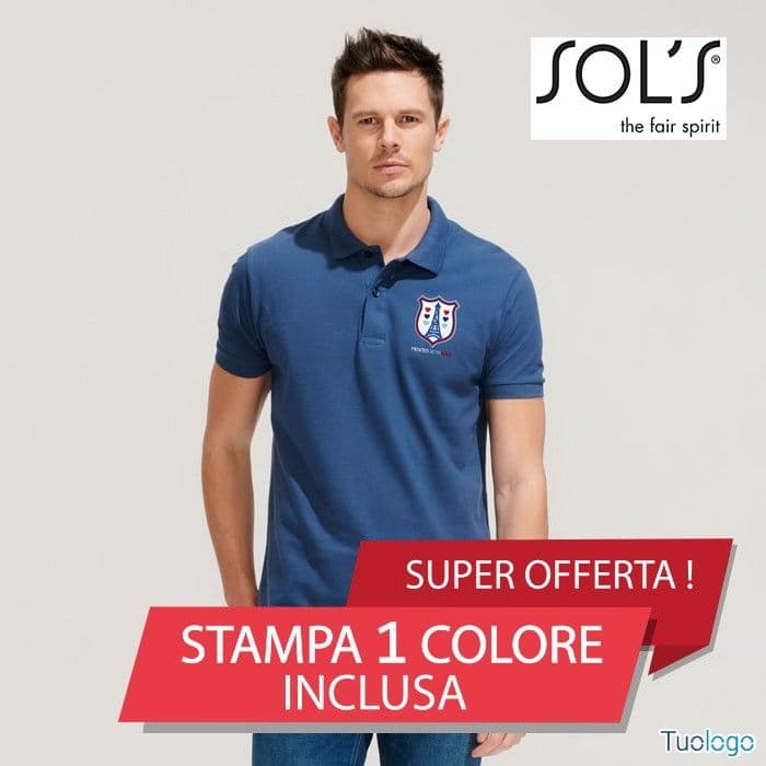 Polo piqué con logo dell’hotel per lo staff